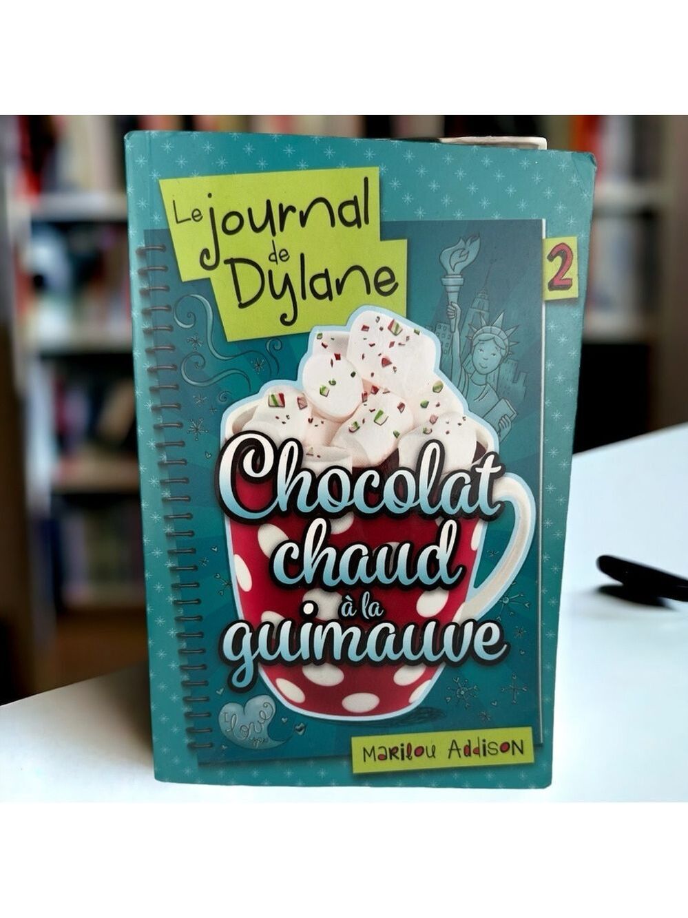 3📚/$25 📍 Chocolat chaud et guimauve